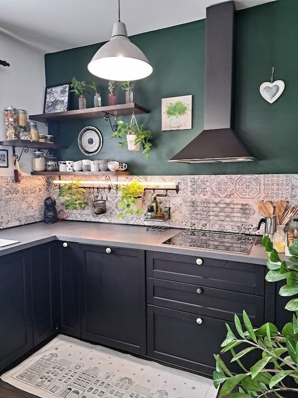 Apartment (A1) | Private kitchen | Fridge, oven, stovetop, dishwasher - Apartment Maja (Jelenje)