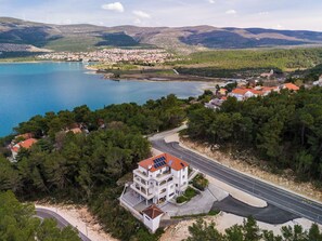 Aerial view - Apartments and Rooms Stipanovi Dvori (Benkovac)