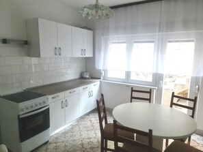Private kitchen - Apartment Cosy Terrace (Sibenik)
