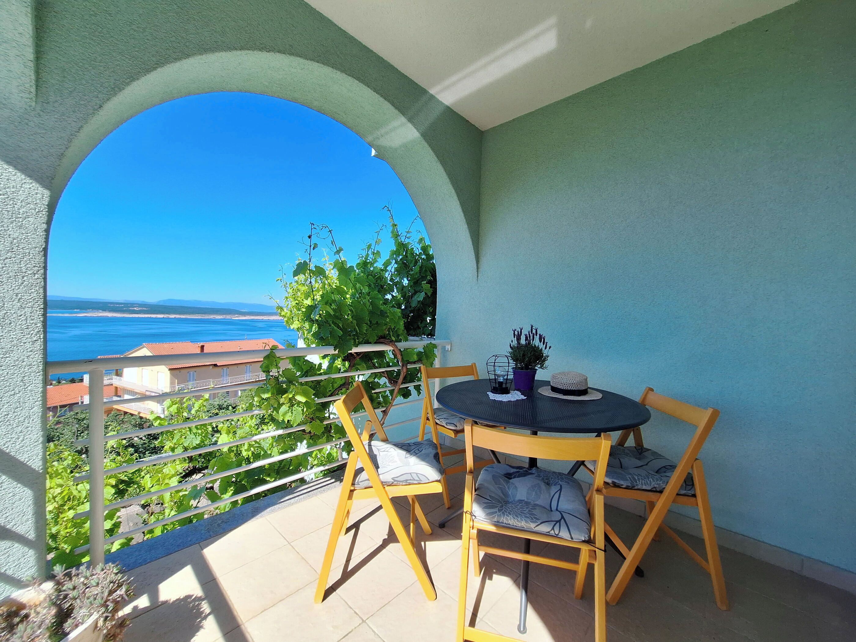 Apartment (A1) | Blick auf das Wasser