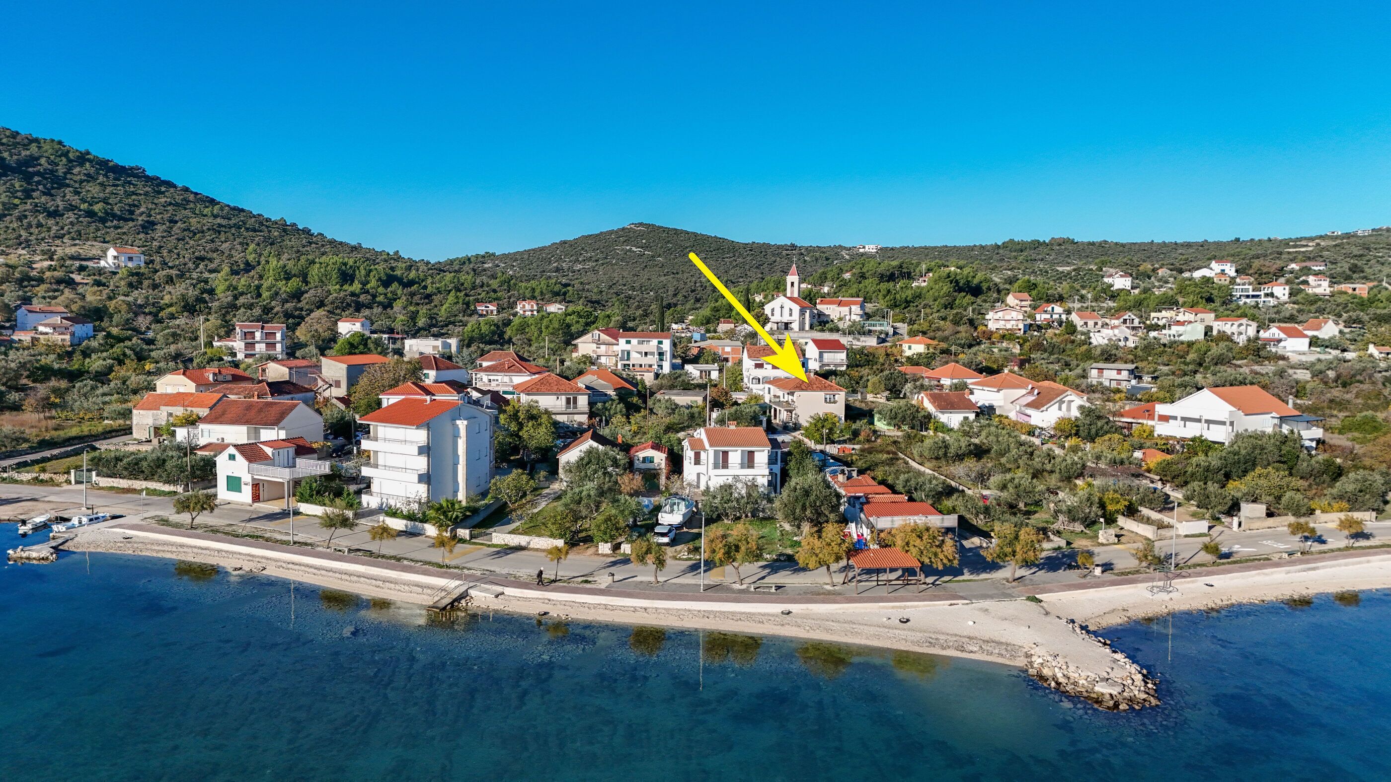 منظر من الجو على ارتفاع عالٍ