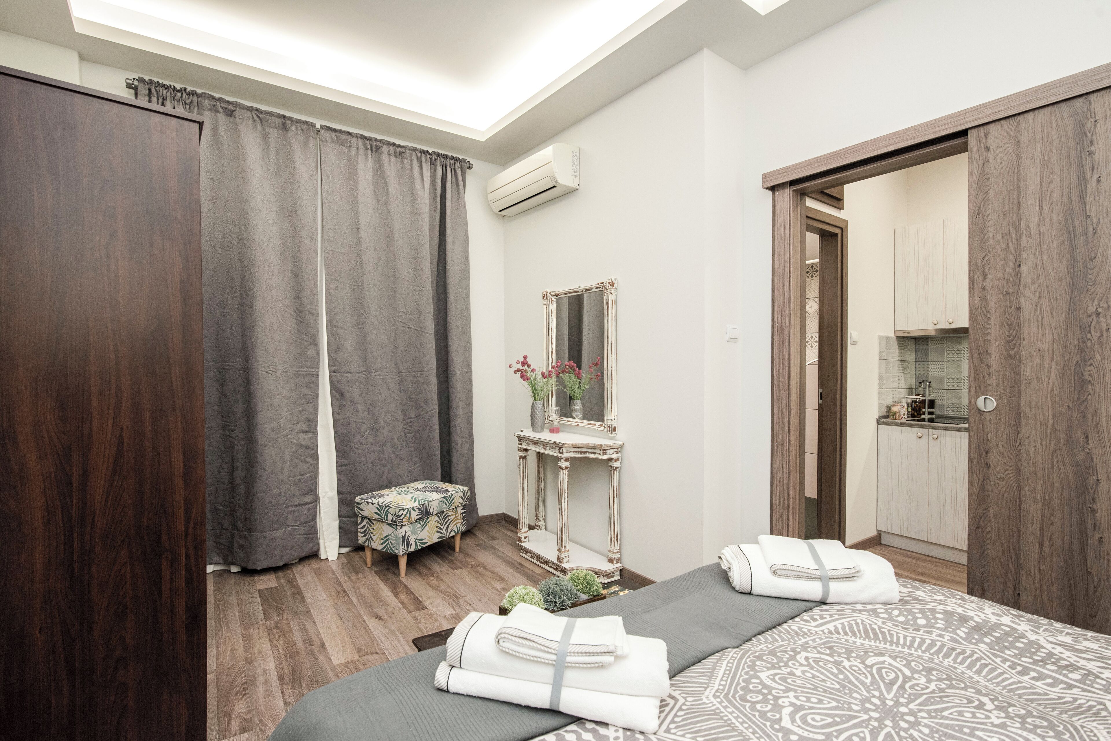 1 soverom, strykejern/-brett, wi-fi (inkludert) og sengetøy