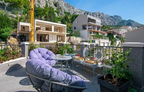 Apartment (A1) | Terrace/patio - Apartments Ozren (Omis)