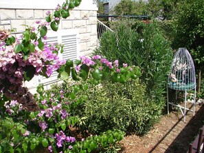 Courtyard - Apartment Slavica (Supetar)