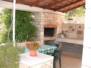 Terrace/patio - Apartment Lucija (Korčula)