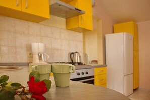 Fridge, microwave, oven, stovetop - Apartment Dita (Nin)