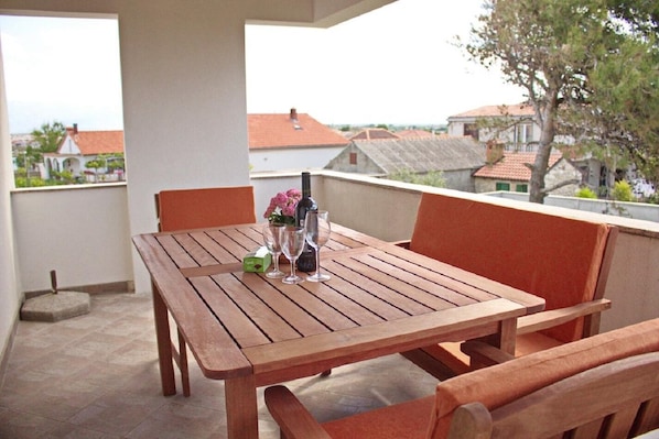 Apartment (A2) | Terrace/patio - Apartment Dita (Nin)