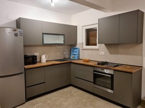 Fridge, oven, stovetop, espresso maker - Apartments Ante (Seget)