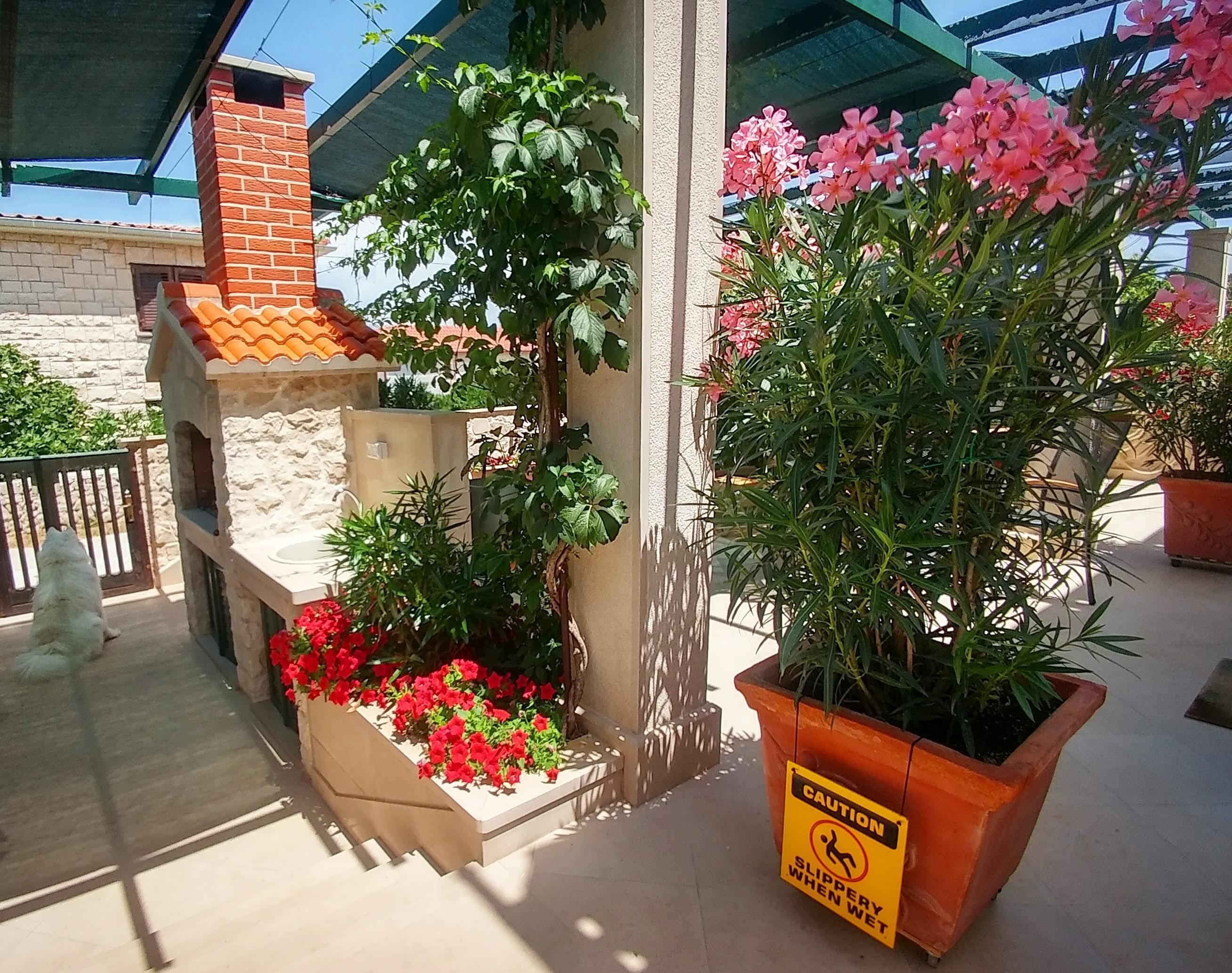 Terrain de l’hébergement 