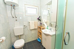 Apartment (A2) | Bathroom | Shower - Apartments Miljenko (Pasman)