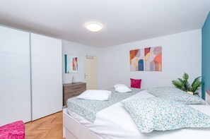 Apartment (A1) | Bügeleisen/Bügelbrett, kostenloses WLAN