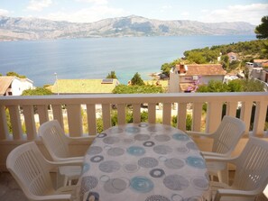 Apartment (A1) | Terrace/patio - Apartment Juri (Postira)