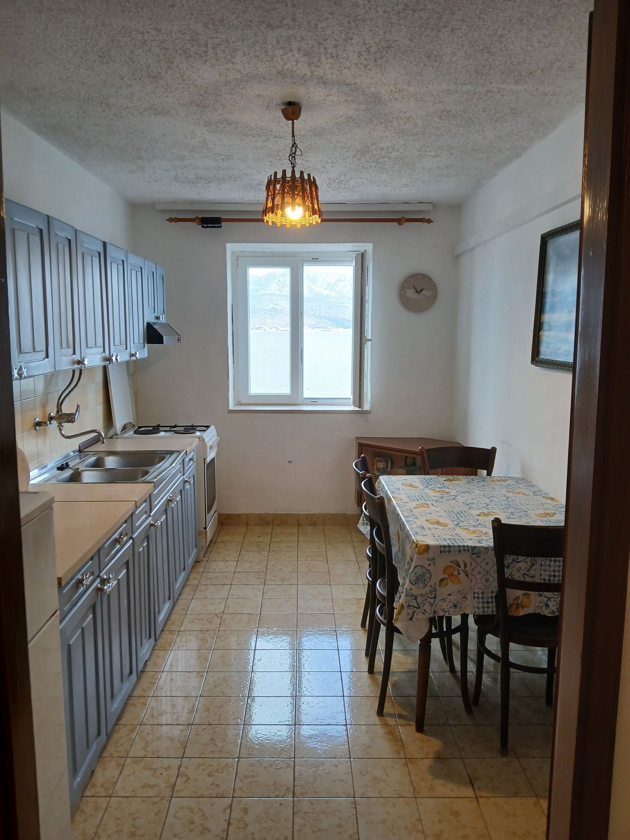 Apartment (A2) | Private kitchen | Fridge, oven, stovetop, espresso maker