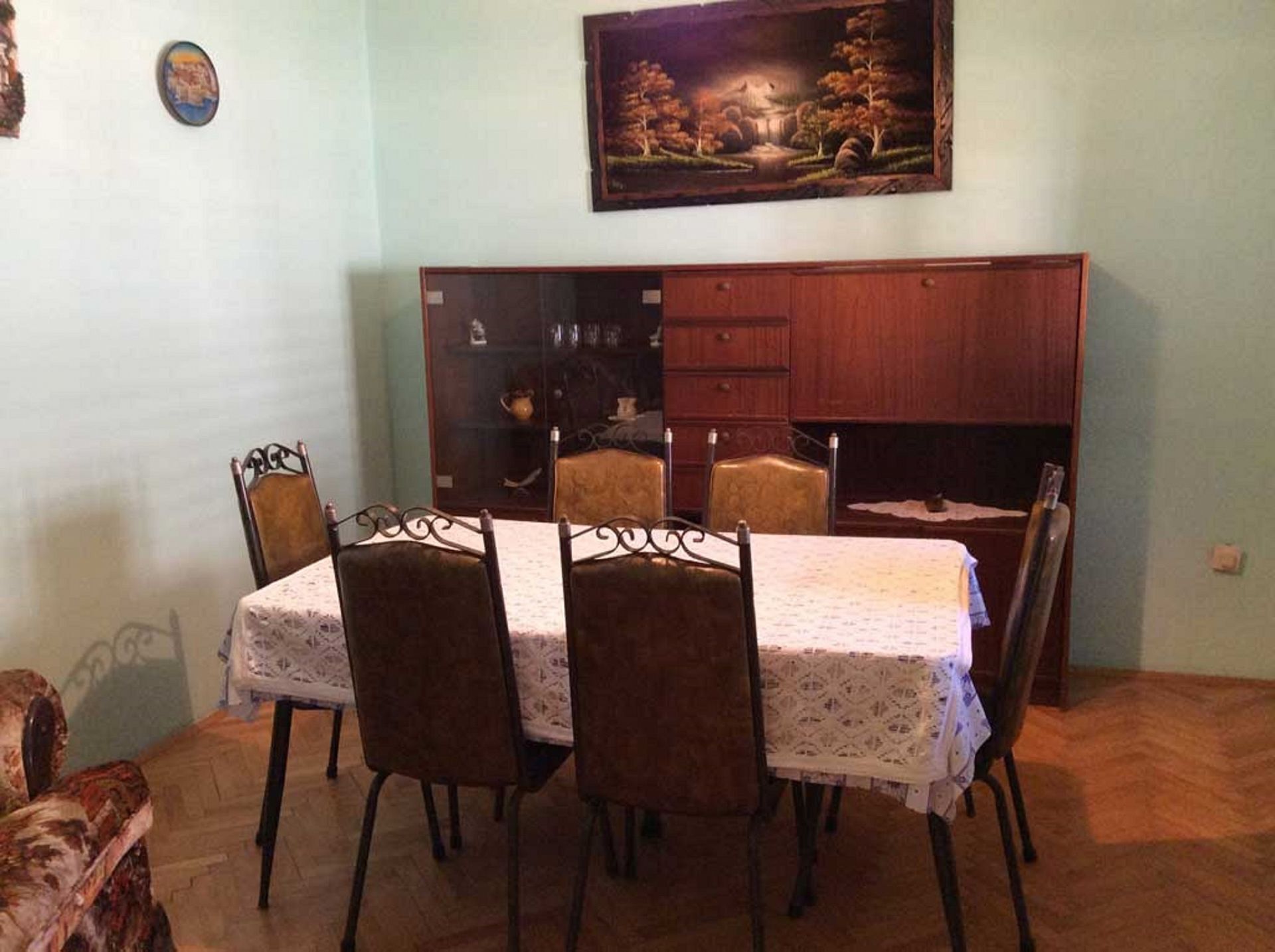 Refrigerador, horno, placa de cocina, cafetera expreso