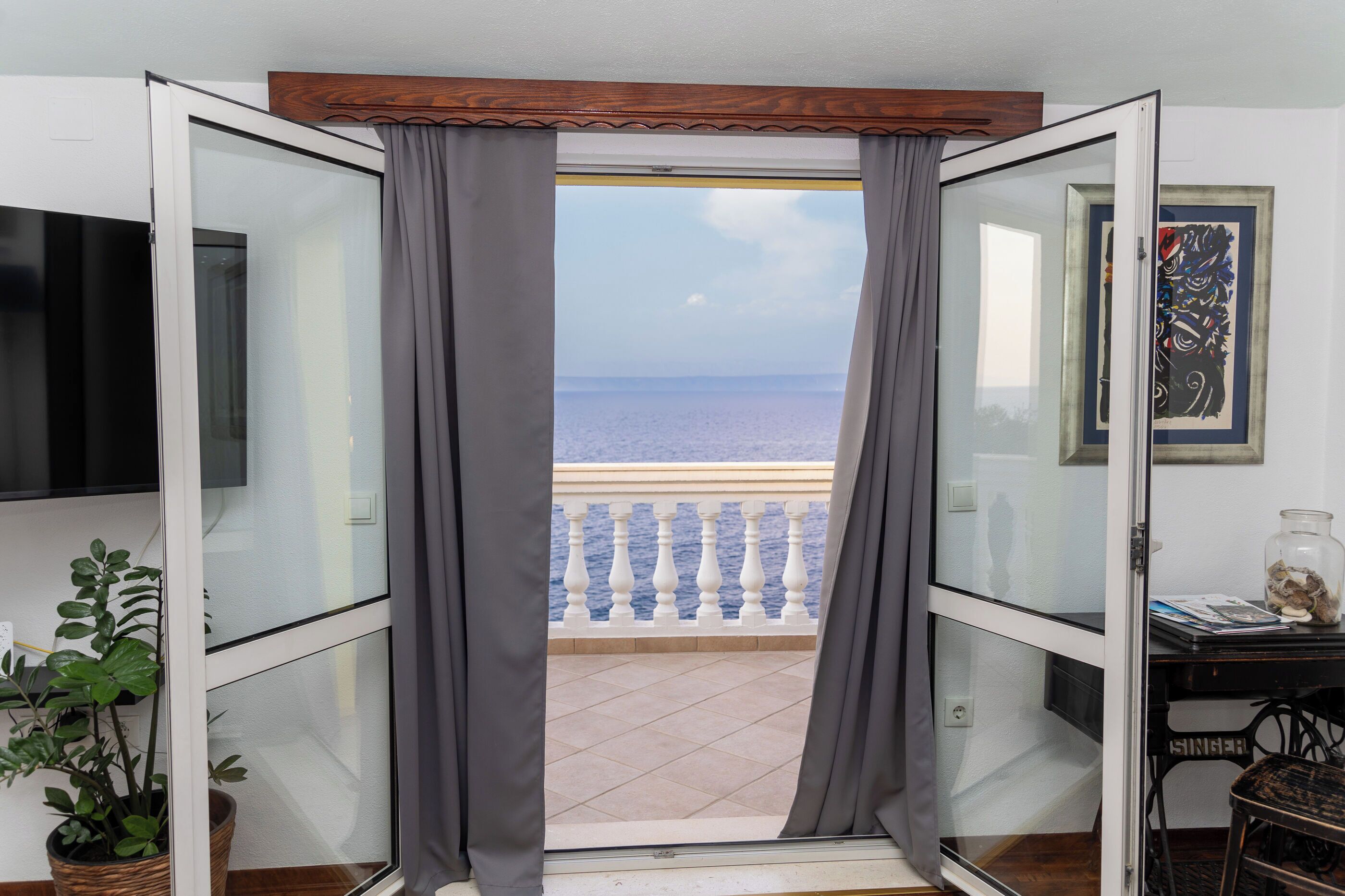 منظر من الجو على ارتفاع عالٍ