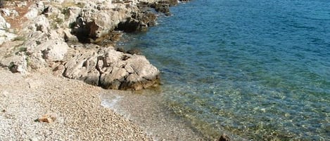 靠近海滩