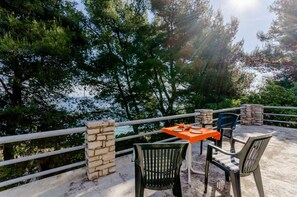 Ferienhaus | Balkon