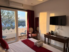 Premium Room, Lake View | Iron/ironing board, free WiFi - THE SARAI (Udaipur)
