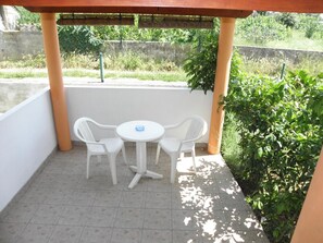 Studio (A1) | Terrasse/Patio