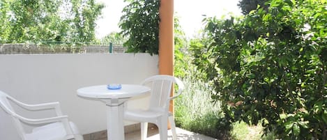 Studio (A1) | Terrasse/patio