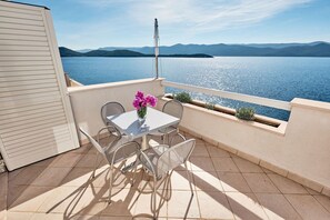 Apartment (A1) | Balcony - Apartments Sea Front (Slivno)