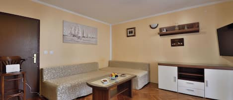 อพาร์ทเมนท์ (A4) | ห้องนั่งเล่น