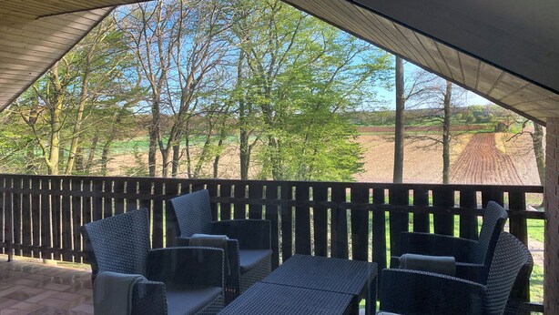 Terrace/patio - Vacation apartment Räuberbusch, 110 m2, 1-4 pers. (Haltern am See)