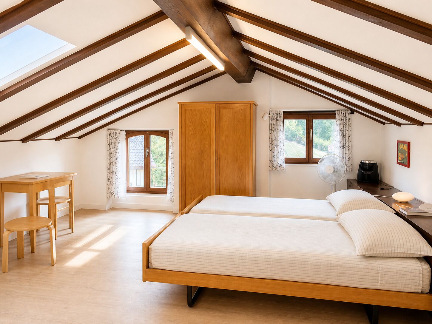 Deluxe-Doppelzimmer, Blick auf den Innenhof