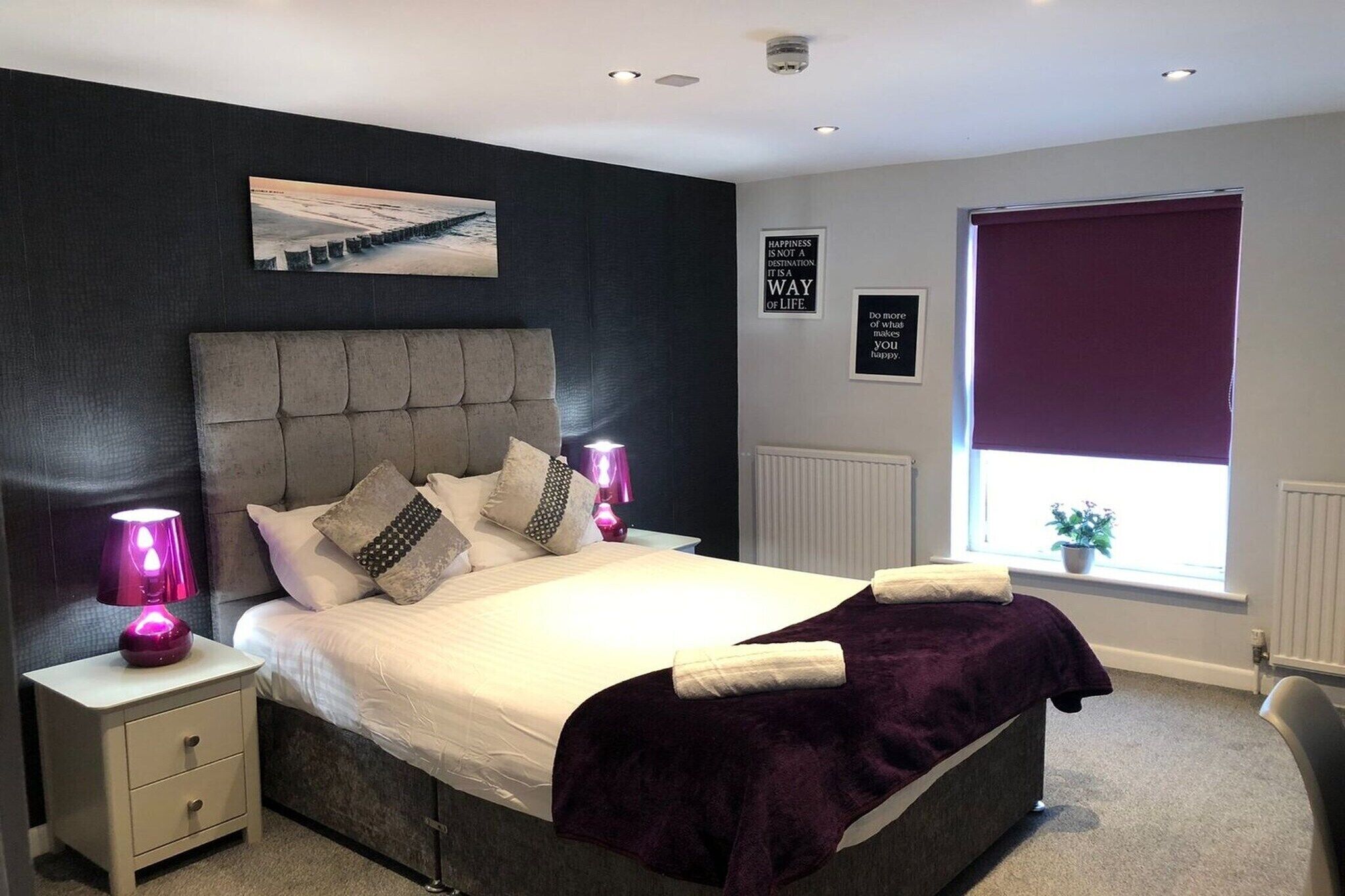 1 室のベッドルーム