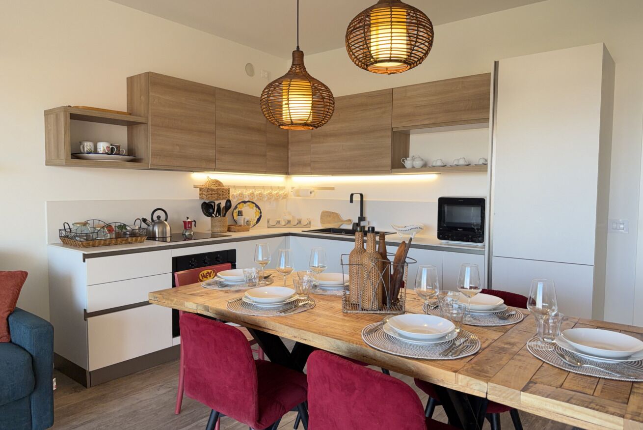 Fridge, microwave, dishwasher, toaster