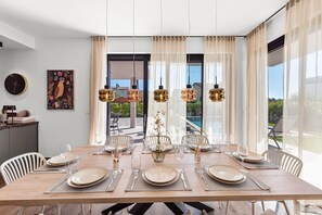 Dining - Modern Villa with Private Pool, sleeps 8 (Novigrad)