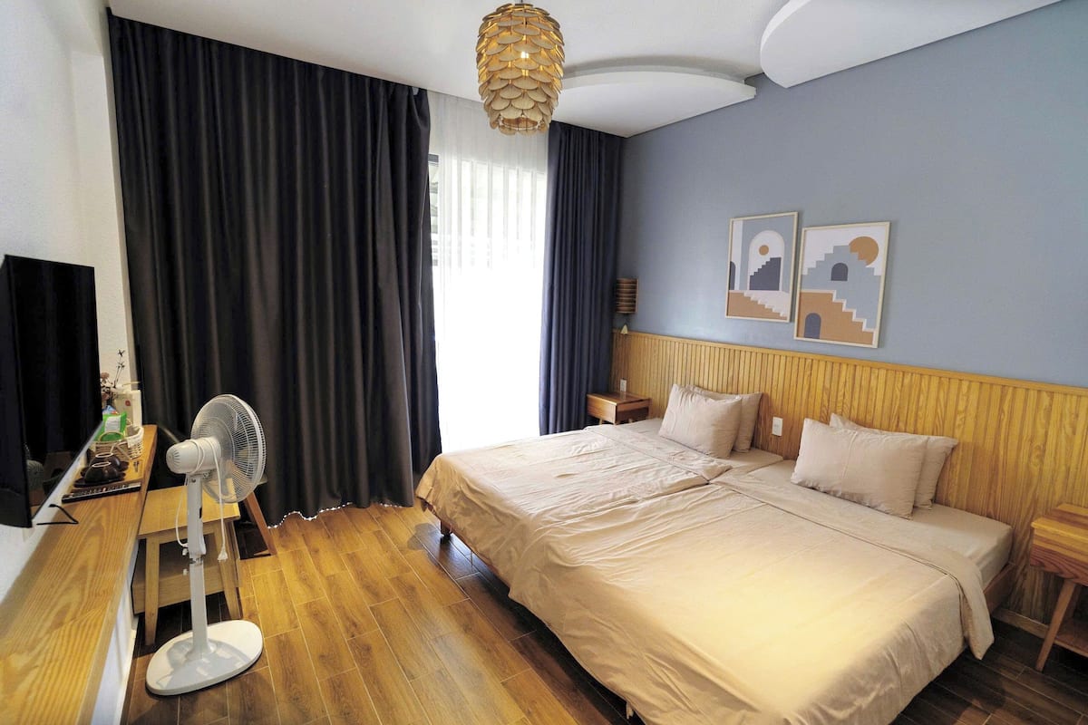 Double or Twin Room, Hill View | In-room safe, blackout drapes, soundproofing, iron/ironing board