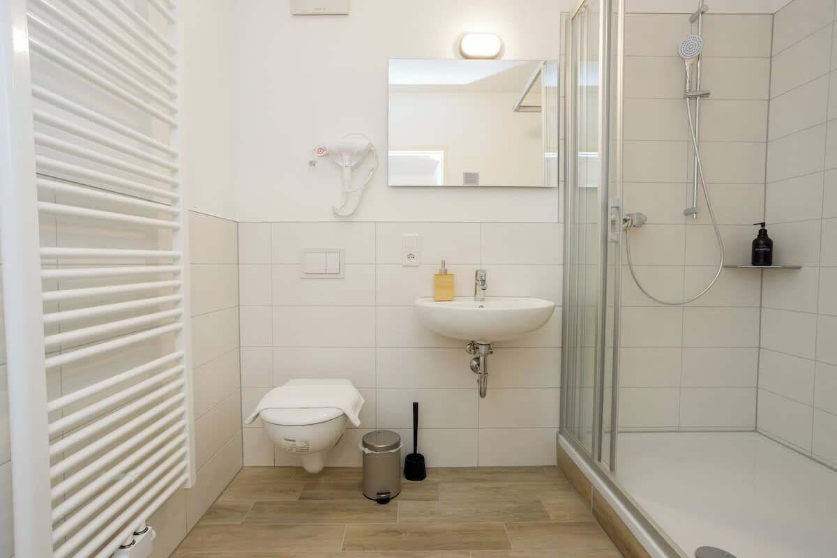 Dusche, Haartrockner