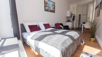 1 Schlafzimmer, WLAN, Bettwäsche