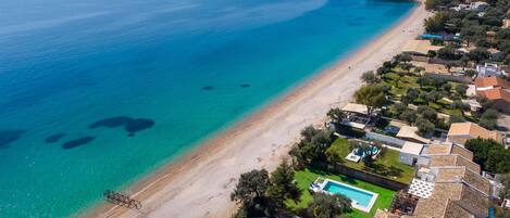 Beach nearby, beach towels