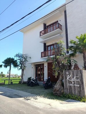 Fassade der Unterkunft