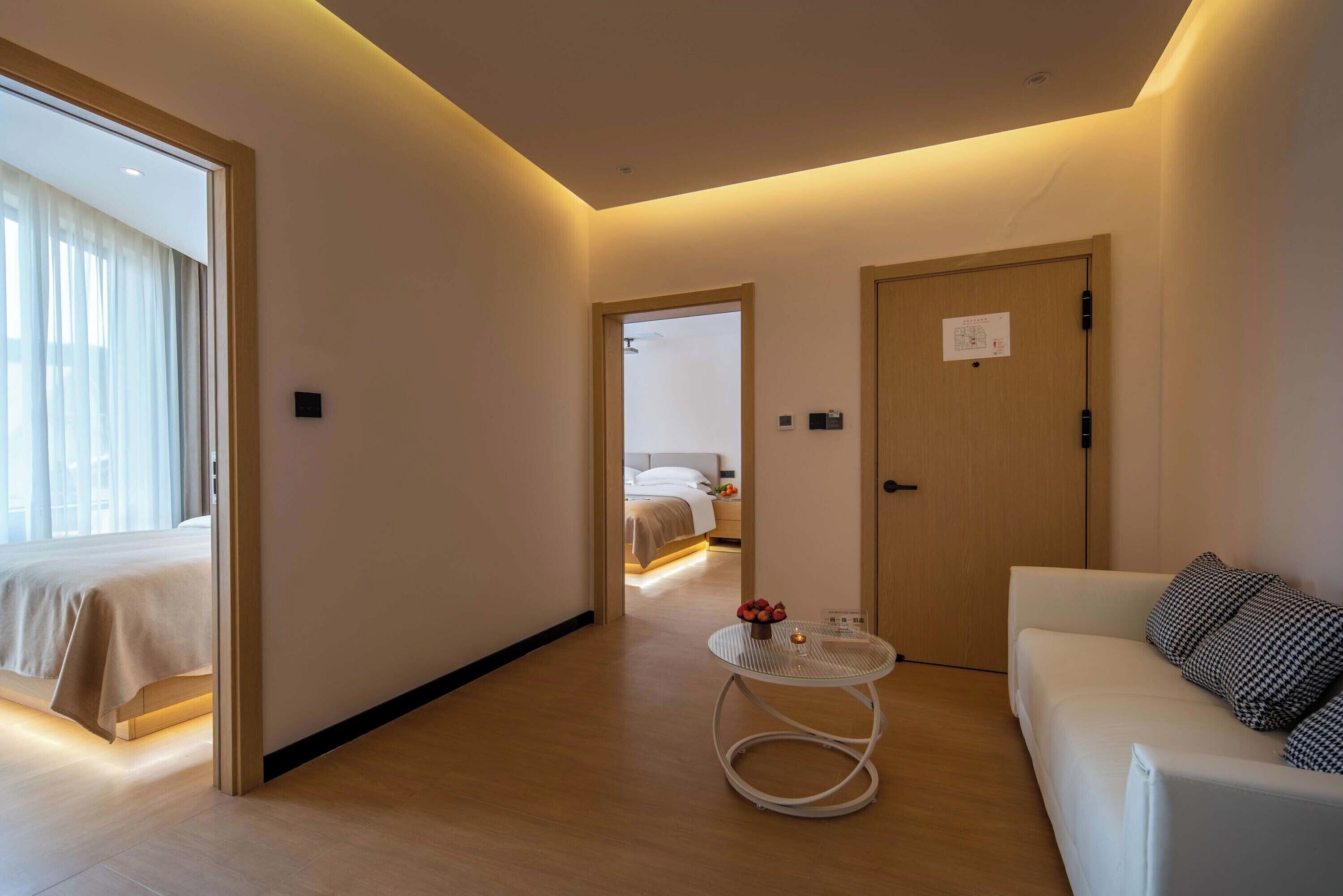 Suite Elite, vista città | Soggiorno