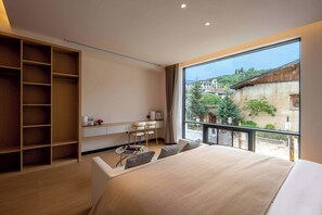 Classic-Doppelzimmer, Hügelblick | Ausblick vom Zimmer