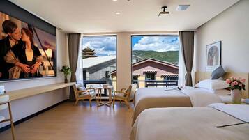 ห้องซูพีเรียทวิน, วิวเมือง | ทีวี