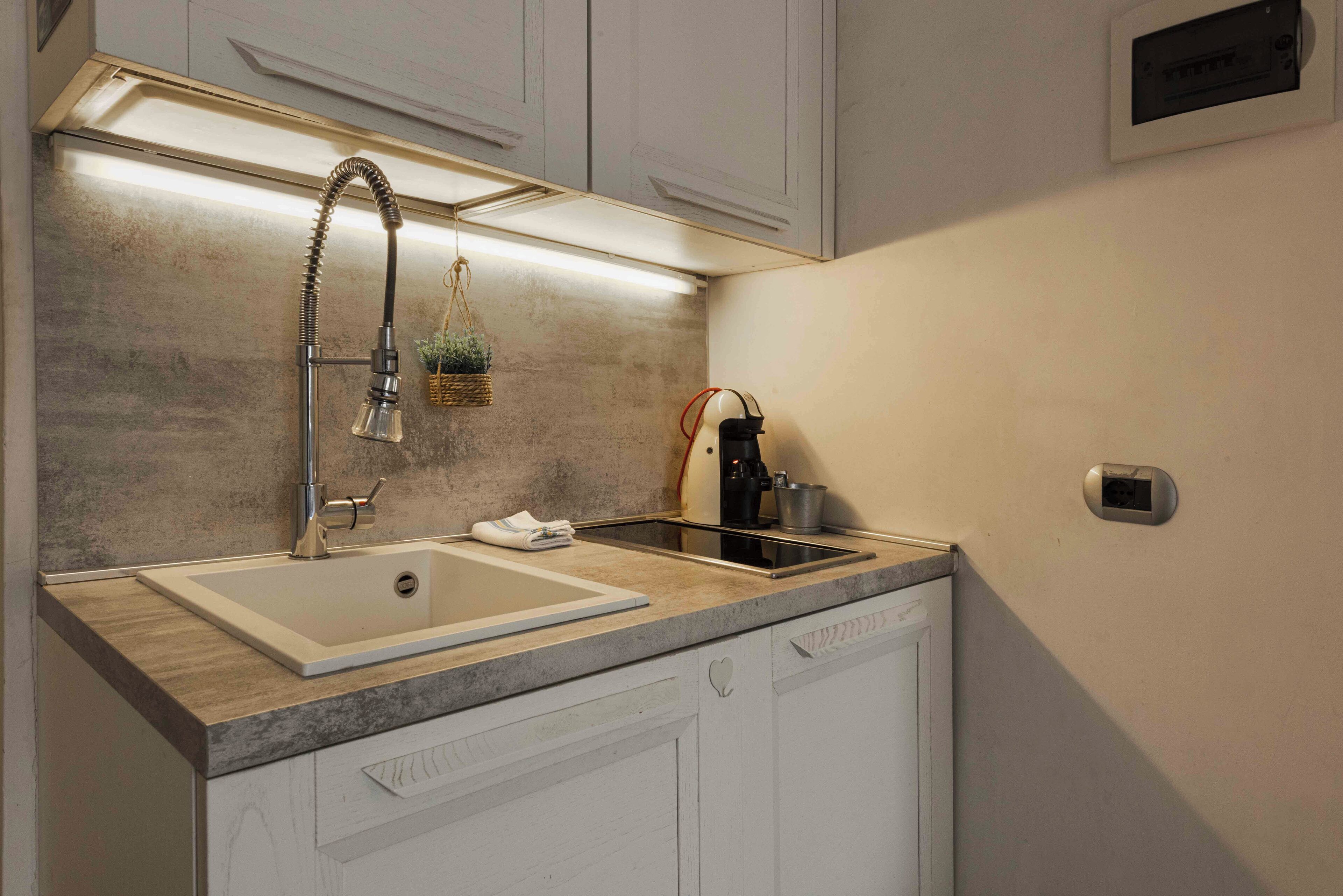 Basic Studio | Private kitchen | Stovetop, cookware/dishes/utensils