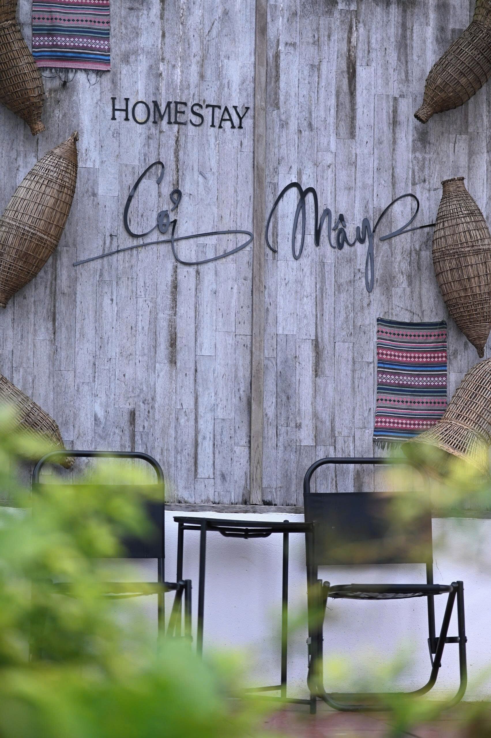 Façana frontal de l'allotjament