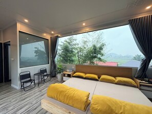 Family Quadruple Room, Garden View | Mountain view - Co May Wonder Homestay (Moc Chau)