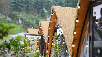 Dobbeltrom – signature, hageutsikt | Hageutsikt