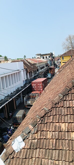 Deluxe Room, City View | Terrace/patio