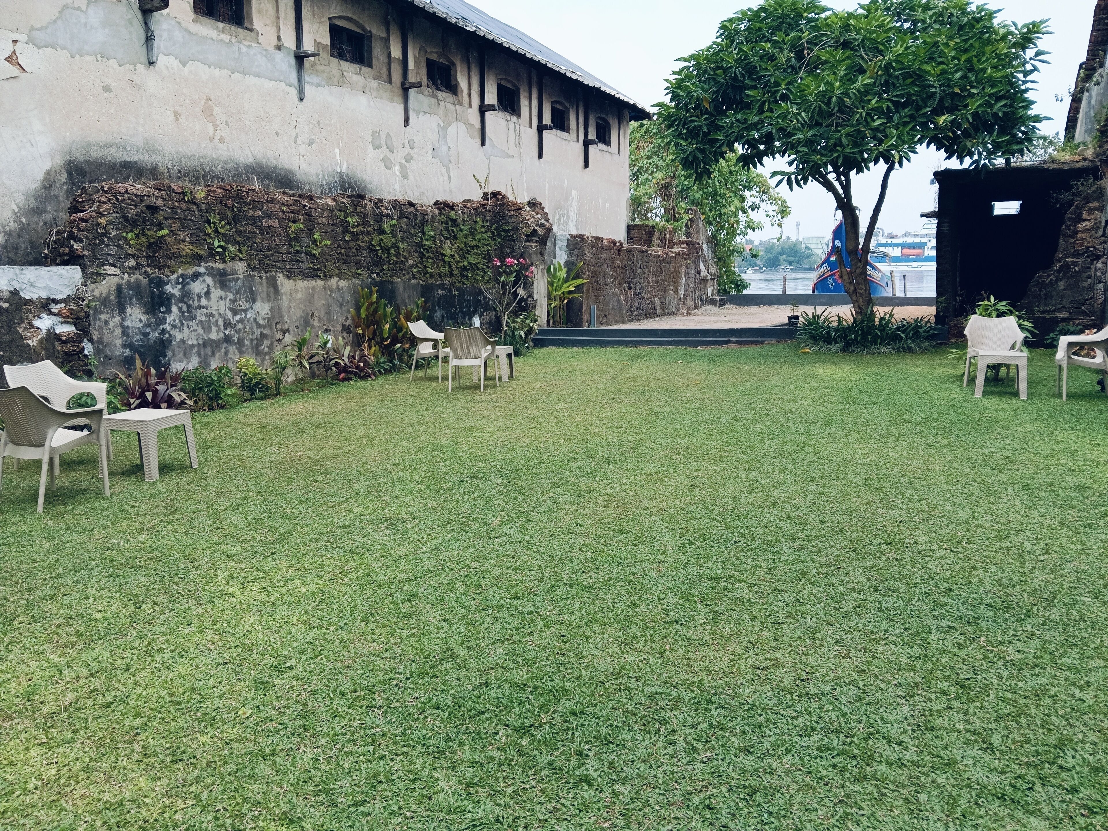 Sitteområde i lobbyen