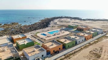 Façana frontal de l'allotjament