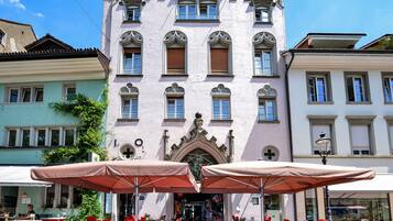 Fassade der Unterkunft