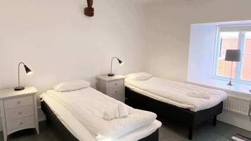 2 bedrooms, desk, iron/ironing board, WiFi