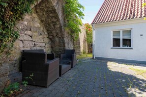 Terrace/patio - Cozy apartment in building next to the city wall (Visby)
