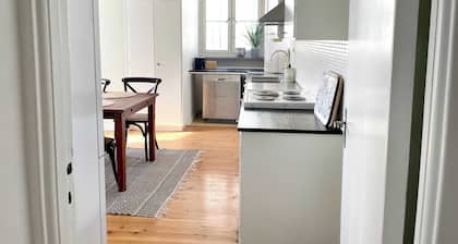 Well-planned 2 bedroom apt in middle of Visby